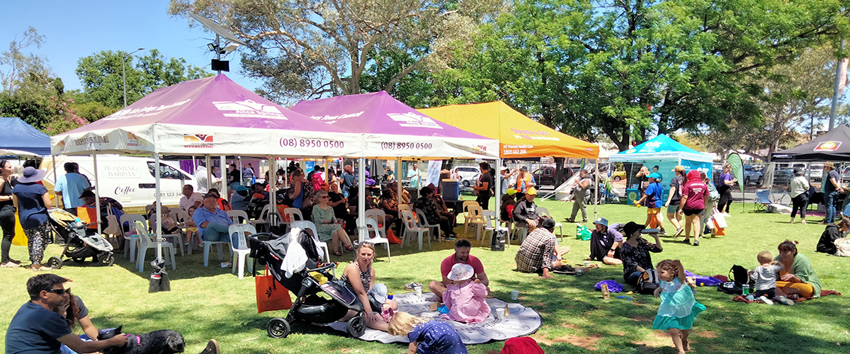 A crowd of people sitting at an event