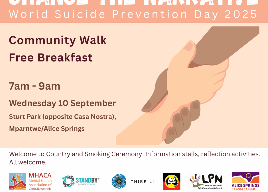World Suicide Prevention Day – Community Walk and Breakfast