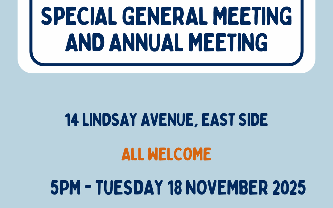 MHACA’s Special General Meeting and Annual Meeting